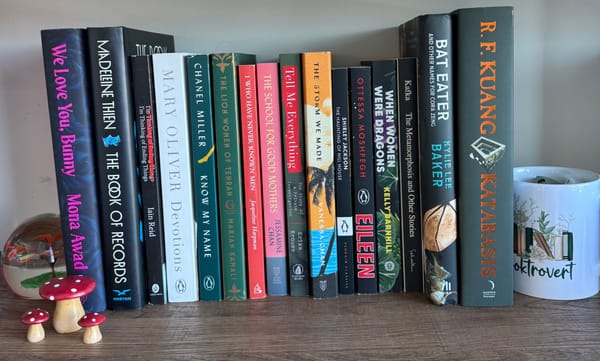 The 16 Books That Rocked My World in 2025 + A really cool thing that happened to me